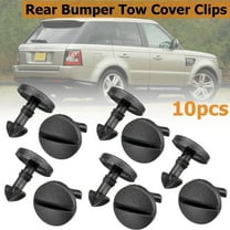 Rooha 10X Car Rear Bumper Tow Bar Cover Clips Towing Trim For Discovery 3 4 Low Cost High Quality Exterior Parts