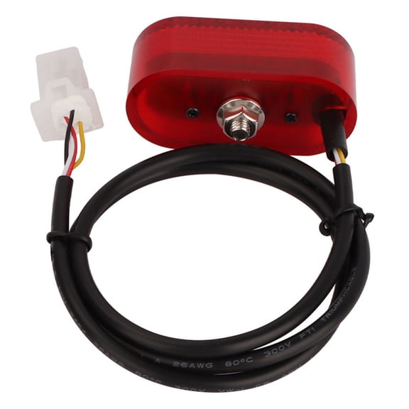 Rooha 1Pc Brake Light 5.5X2.5X2.4Cm Rear Tail Light Lamp For Electric Scooter Smart Gyro Brake Light Practical Scooter Brake Taillight