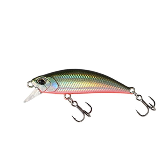 Rooha 1Pc Fishing Lure 50Mm/5G Sinking Minnow Fishing Lures Hard Baits For Trout Bass Wobbler Crankbait 3D Fisheye With Three Hooks