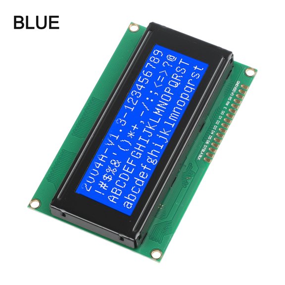 Rooha 20X4 Lcd 1X Module Lcd Mcu A Breeze Serial X 4 Lines Characters Connecting,blue