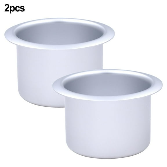Rooha 2Pcs/Set Aluminum Alloy Cup Drink Botttle Holder For Marine Boat Car Truck Camper Rv Water Drinks Stand Interior Accessories