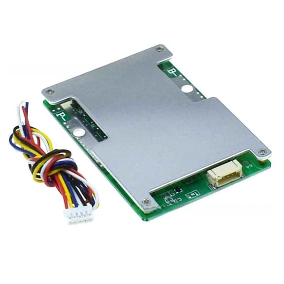 Rooha 4S LiFePO4 BMS 12V Battery Protection Board 100A with Balance Function, Overcharge and Short Circuit Protection for 4-Series 3.2V Lithium Iron Phosphate Battery Packs
