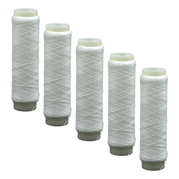 Rooha 5 Rolls Nylon Fishing Line Elastic Thread Spool 0.10/0.15/0.20/0.25/0.30/0.50Mm