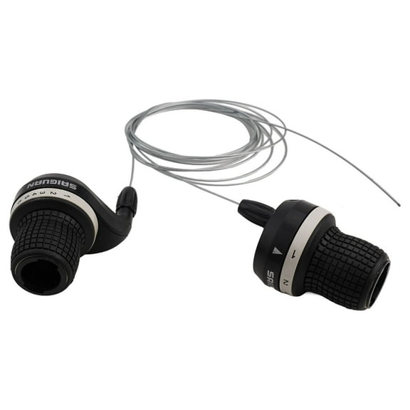 Rooha 7-Speed Gear Shifter Bicycle Grip Shift Lever Reliable Grip Smooth Shifting