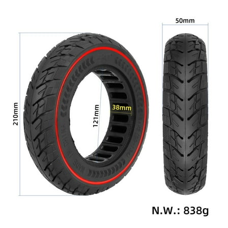 Rooha 8.5 Inch 8 1/2*2(50-134) Solid Tyre For Vsett 9&9+/Zero 9 Electric Scooters Pneumatic Tires Folding Scooter Electric