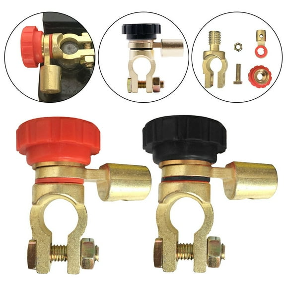 Rooha Battery Isolator Cut Off Switch Quick Disconnect Terminal Link For Car Auto