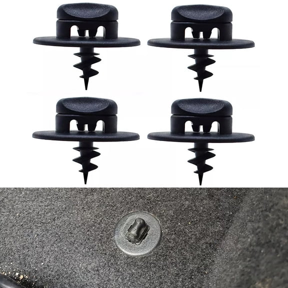 Rooha Black Carpet Fixing Clips Lightweight Neat And Tidy Daily Wear And Tear High-Quality Plastic Reliable Solution Secure Fit