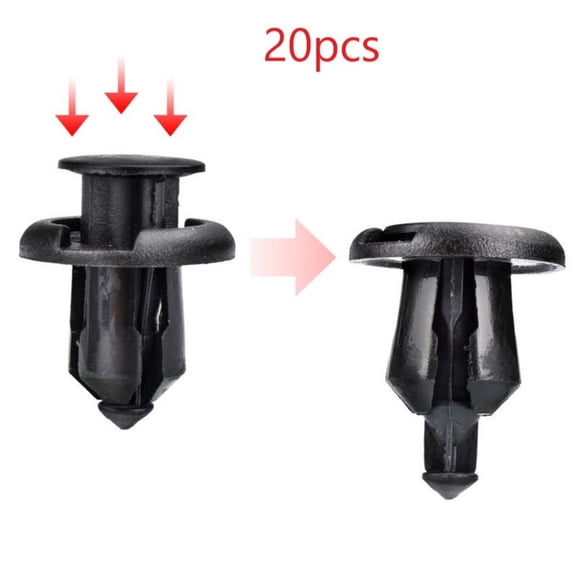 Rooha Bumper Fix Clip Clips Front Bumper Fix Clip Bumper Retainer 91505-S9A-003 Replacement Accessories Auto Auto Parts