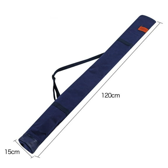 Rooha Canvas Fishing Rod Bag Organizer Superior Storage For Fishing Enthusiasts