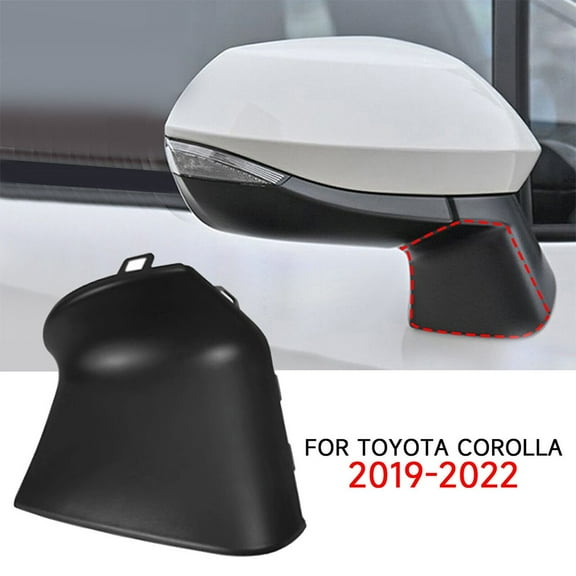 Rooha Car Exterior Front Right Rearview Mirror Lower Support Cover Compatible With For Toyota For Corolla 2019 2022 Models