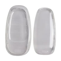 Rooha Car Key Fob Cover Case Clear Smart Key Protector For Hyundai Tucson 2022-2024 For Santa Fe 2021-2023 For Sonata 2020-2023