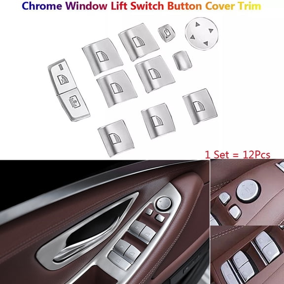 Rooha Car Repair Parts Car Window Lift Trim Car Interior Switch Cover Trim Auto Trim Panel Switch Cover Stable Performance