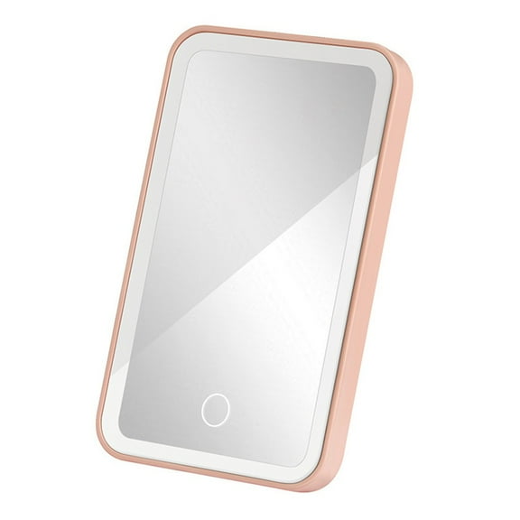 Rooha Car Sun Visor Makeup Mirror Led Lighted Vanity Mirror Usb Rechargeable Adjustable Led Light Touch Control Universal Fitment