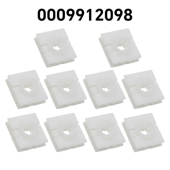 Rooha Complete Set Of Rocket Molding Clips For Mercedes For Smart For Fortwo (2008 2016) Includes 10 Pieces Oem 0009912098