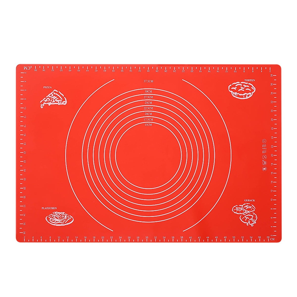 Rooha Extra Large Silicone Baking Mat 60X40Cm Perfect For Professional