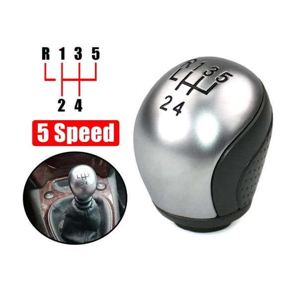 Rooha For C5 Model Specific Gear Shift Knob Shifter From 2001 To 2008 And Compatible With For 407 Rcz Abs Aesthetic Upgrade