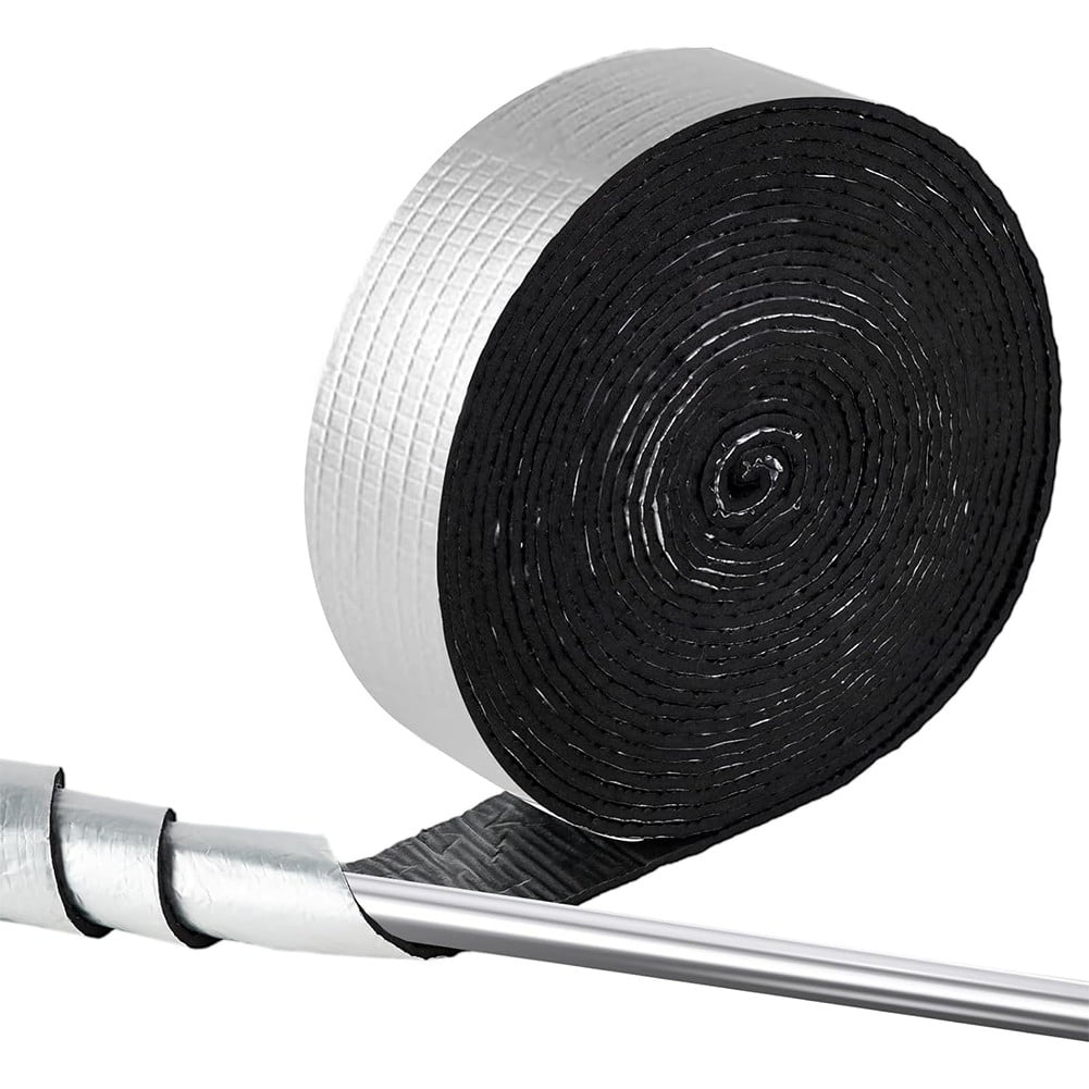 Rooha Pipe Wrap Insulation 32.8Ft Outdoor Pipe Foam Insulation Tape