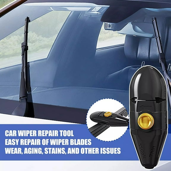 Rooha Portable Car Windshield Wiper Blade Refurbish Windscreen Repair Restorer Tool