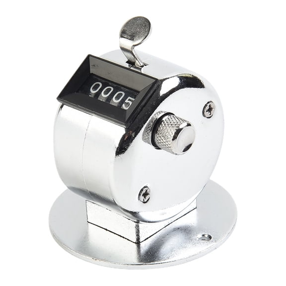 Rooha Professional Tally Counter Metal Design Range 0 9999 With Handle And Base!