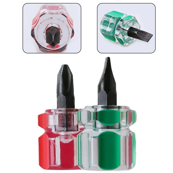 Short Screwdriver Tool With Cross Design And Essential For Repairs