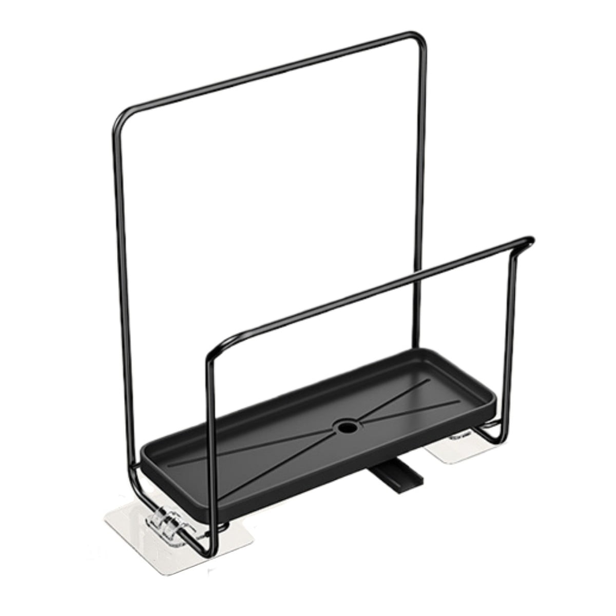 Rooha Stainless Steel Kitchen Sink Rack Towel Hanger Sponge Holder With ...