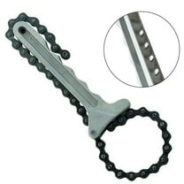 Rooha Tool Steel Chain Wrench Filter Wrench (Fits 3/8-Inchto 4-1/4-Incho.D.)