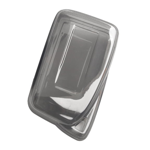 Rooha Universal Fitment Key Fob Case Cover Compatible With For Lexus Nx Rx Lx Is Es Gs Accessories Transparent Black