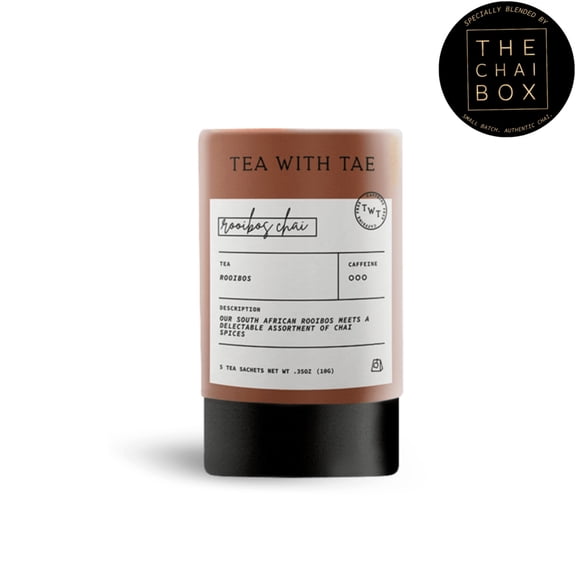 Rooibos Chai Mini Tea Tube (5 tea bags)
