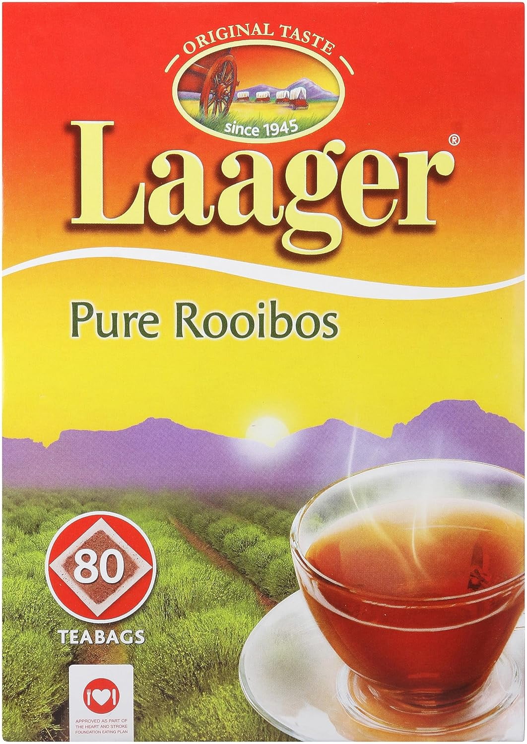 Rooibos Tea 80 less Teabags 100 Pure Rooibos Red Tea 4 Pack