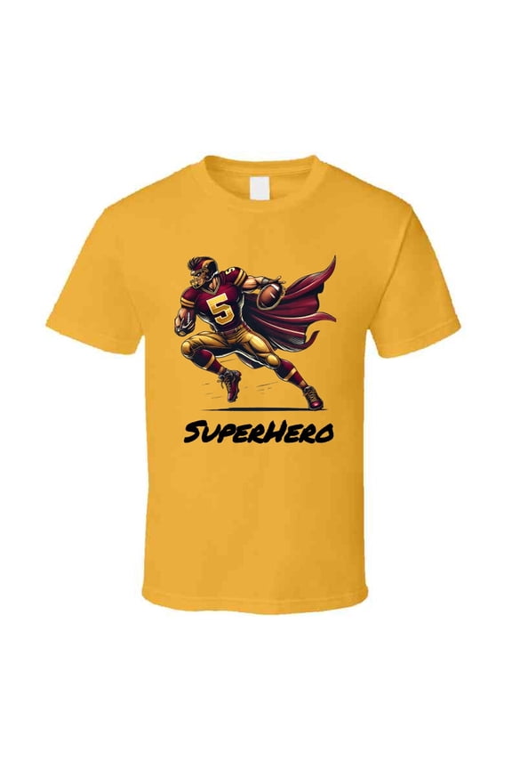 Rookie Of The Year Commanders Superhero T-shirt - Bold And Powerful Fan Gear T Shirt