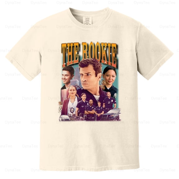 Rookie, Rookie Tee, Tv Show, Fan, Merch, Nathan Fillion, Police, Drama Comfort Color T-Shirt Unisex, up to 4XL