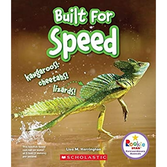 Pre-Owned Built for Speed: Kangaroos! Cheetahs! Lizards! (Rookie Star: Extraordinary Animals) (Hardcover) 0531230899 9780531230893