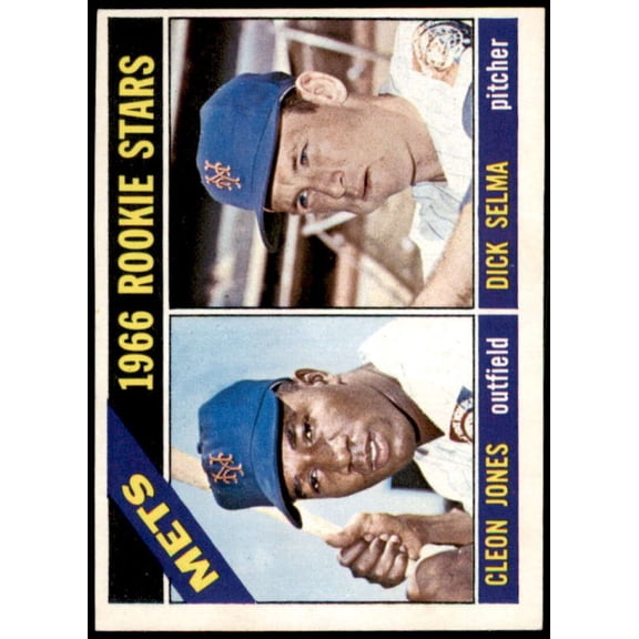 Rookie Stars/Cleon Jones/Dick Selma Rookie Card 1966 Topps #67