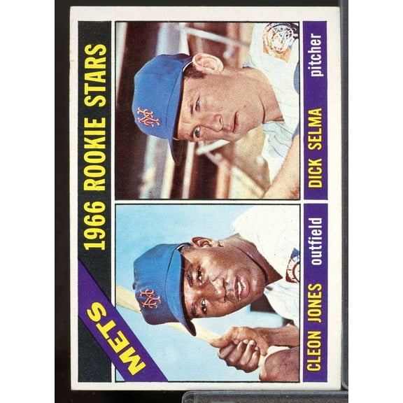 Rookie Stars/Cleon Jones/Dick Selma Rookie Card 1966 Topps #67