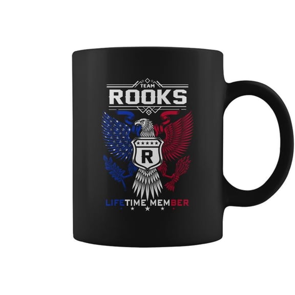 Rooks Name Rooks Eagle Lifetime Member G Coffee Mugs