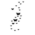 thumbnail image 1 of Room Acrylic Butterfly Shaped 3D Art Decor Mirror Wall Sticker Decal, 1 of 3