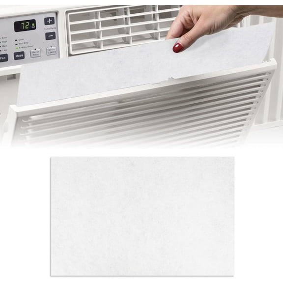 Room Air Conditioner Filter Replacement, 24" x 15" x 1/4" for Window Air Conditioning Unit, Cut-to-fit Window AC Filters