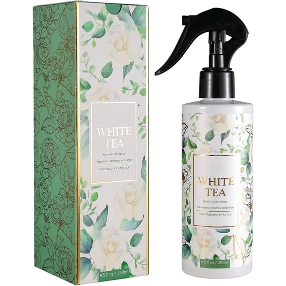 Room Air Freshener Scented White with Extract Room Fabric for linen air Freshener - 8.5 FL OZ