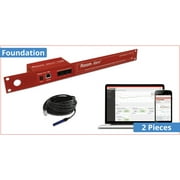 Room Alert 12SR Foundation Bundle - Supports HTTPS, TLS and SNMP v3, External Temp/Humidity Sensor Included