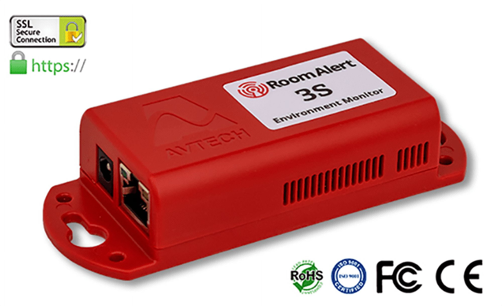 Room Alert 3S Environment Monitor – Built-in Temperature Sensor ...