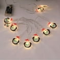 thumbnail image 1 of Room Christmas Battery LED Snowman Light String, 1 of 4