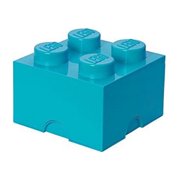 LEGO Storage Brick 4, Medium Azur