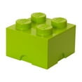 thumbnail image 1 of Room Copenhagen, LEGO Storage Brick Box - Stackable Storage Solution - Brick 4, Lime Green, 1 of 6