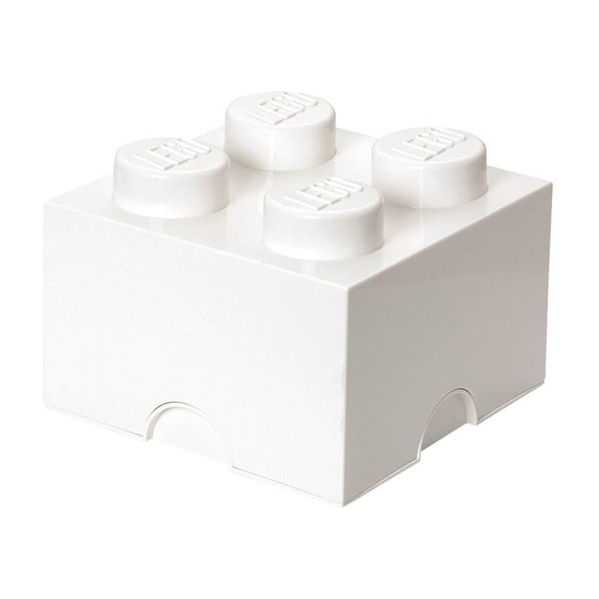 Room Copenhagen, LEGO Storage Brick Box - Stackable Storage Solution - White, Brick 4 Room Copenhagen, LEGO Storage Brick Box - Stackable Storage Solution - White, Brick 4