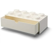 Room Copenhagen Stackable Storage 8-Compartment Desktop Organizer, White