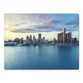thumbnail image 1 of Room Decor Detroit Cityscape Painting Iron Wall Art Metal Tin Sign Wall Decor for Home, Bar, Garage Coffe Bar Outdoor Decor - Gifts for Friends 24x18 Inch, 1 of 5