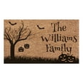 Room Decor Kitchen Rug 1 PCS Doormat Scary Door Mats Holiday