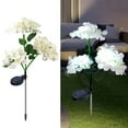 thumbnail image 1 of Room Decor, Solar Lantern Hydrangea Macrophylla Simulated Flower Household Garden Garden Lantern, Home Gifts, 1 of 3