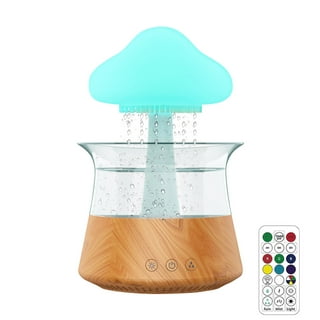 SRstrat Raining Cloud Night Light Aromatherapy Essential Oil Diffuser Micro  Humidifier,Colorful Raindrops,Rain Clouds,Humidifiers,Household Tabletops