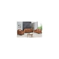 thumbnail image 1 of Room Designs Brown Wood Queen Size Bed Brown Transitional Rectangle, 1 of 3